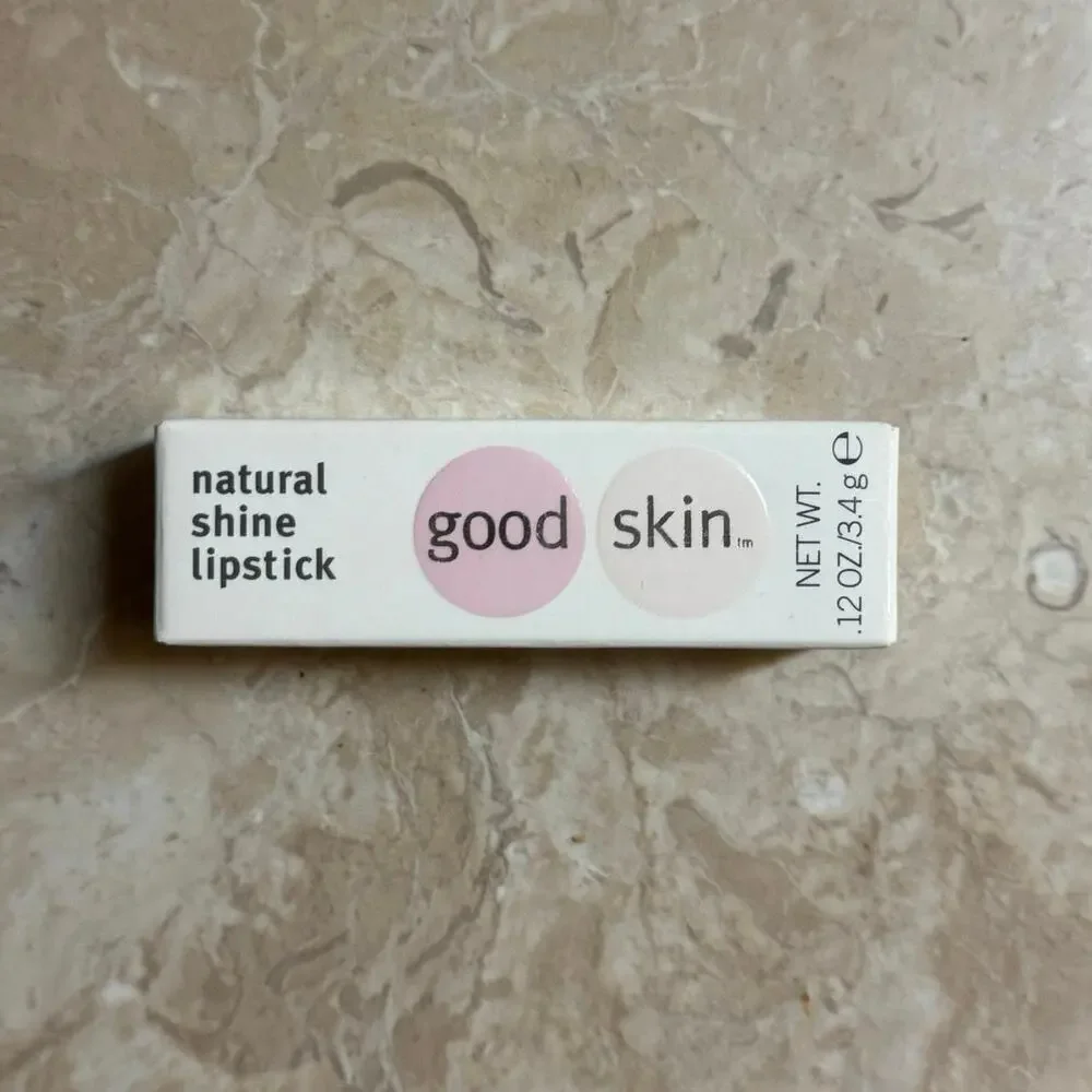Good Skin Natural Shine Lipstick 05 Warm Pink New in Box .12oz